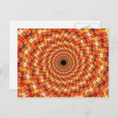 Hypno Orb - Fractaal Briefkaart (Voorkant / Achterkant)