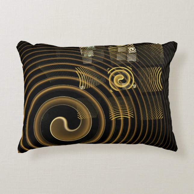 Hypnose Abstrait Art Accent Coussin (Devant)