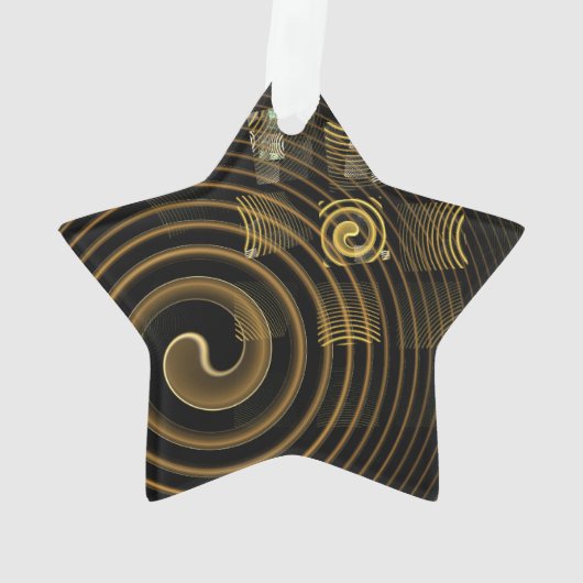 Hypnose Art Abstrait Étoile acrylique (dos)