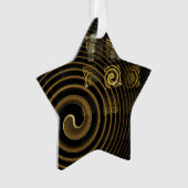 Hypnose Art Abstrait Étoile acrylique (devant)