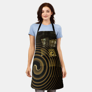 Hypnosis Abstract Art Apron Schort