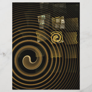 Hypnosis Abstracte Art Letterhead