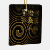 Hypnosis Abstracte Art Square Ornament (Rechts)