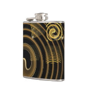 Hypnosis Abstracte kunst Heupfles (Links)