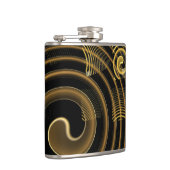 Hypnosis Abstracte kunst Heupfles (Rechts)