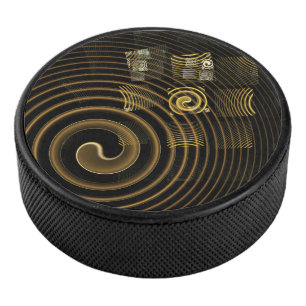 Hypnosis Abstracte kunst Hockey Puck