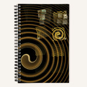 Hypnosis Abstracte kunst Notitieboek (Voorkant)