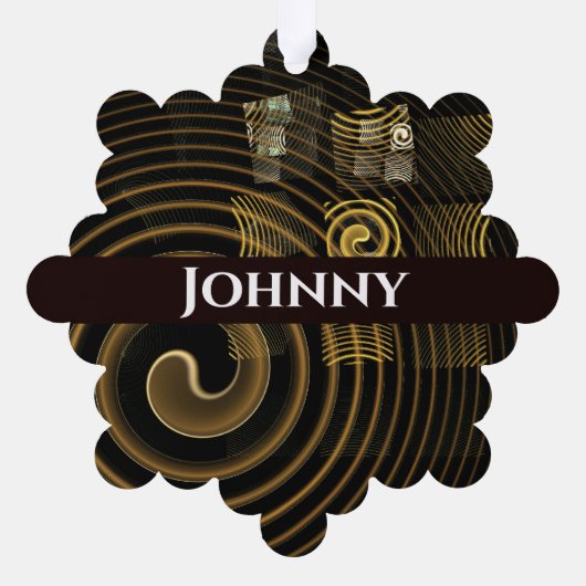 Hypnosis Abstracte kunst Ornament Kaart (Achterkant)