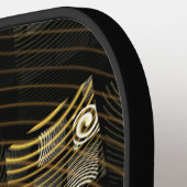 Hypnosis Abstracte kunst Pickleball Paddle (Links Detail)