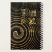 Hypnosis Abstracte kunst Planner (Achterkant)