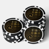 Hypnosis Abstracte kunst Poker Chips (Opstapeling)