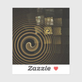 Hypnosis Abstracte kunst Sticker (Vel)