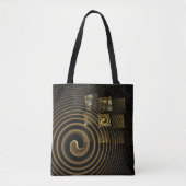 Hypnosis Abstracte kunst Tote Bag (Voorkant)