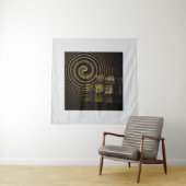 Hypnosis Abstracte kunst Wandkleed (In Situ (horizontaal))