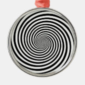 Hypnosis Spiral Metalen Ornament (Voorkant)