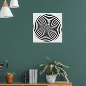 Hypnosis Spiral Poster