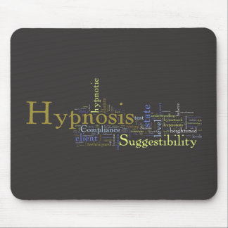 Hypnosis Word Art Muismat