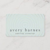 Hypnothérapie Carte de visite (Devant)