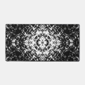 Hypnotic Abstract Black And White Modern Art  Bureaumat (Voorkant)