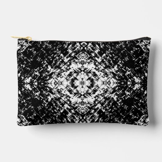 Hypnotic Abstract Black And White Modern Art Etui (Voorkant)