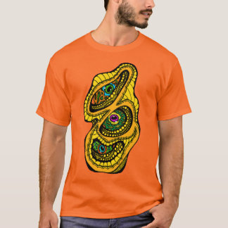Hypnotic Amorphous Phantasmagoric Modern Groovy T-shirt