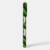 Hypnotic Green Wavy Lines Case-Mate iPhone Case (Achterkant / Rechts)
