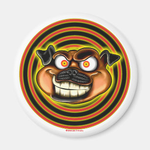 Hypnotic Pug Magnet Magneet
