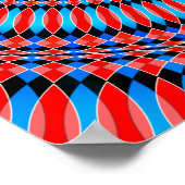 Hypnotic Radial Pattern Poster (Hoek)