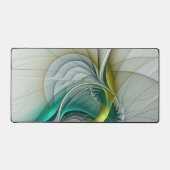 Hypnotique Abstrait Golden Turquoise Turquoise Fra (Recto)