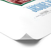 Hypnotisch oog poster (Hoek)