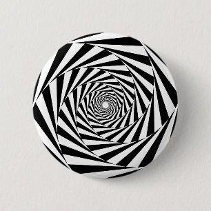Hypnotisch Ronde Button 5,7 Cm