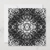 Hypnotische Abstracte Zwarte En Witte Moderne Kuns