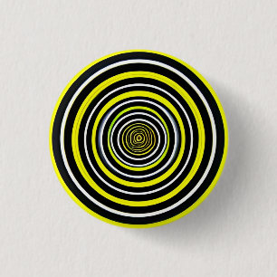 Hypnotische cirkels 3 cm rondebadge ronde button 3,2 cm