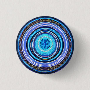 Hypnotische cirkels 3 cm rondebadge ronde button 3,2 cm