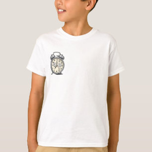 Hypnotische gekke wekker voor kinderen t-shirt