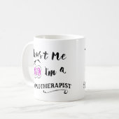 Hypnotische mok vertrouw me dat ik hypnotherapeut  (Voorkant links)