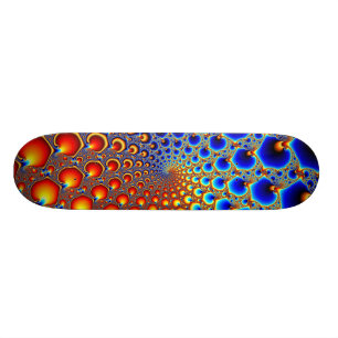 Hypnotische Portaal - Fractale Skateboard
