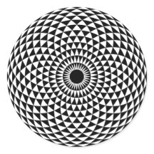 Hypnotische Sticker