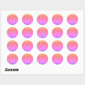 Hypnotische sticker oog (Vel)