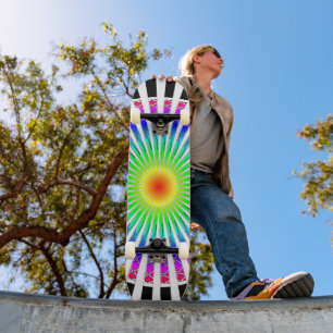 Hypnotische ventilator skateboard