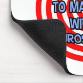 Hypnotiseren .. Grappige neurochirurg Muismat (Hoek)