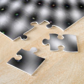 Hypnotisering van de verticale lichtspiraal legpuzzel (Zijkant)