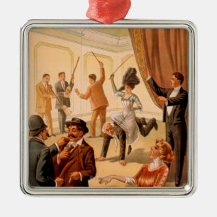 Hypnotist-controleruimte van het Volkstheater Metalen Ornament