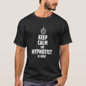 Hypnotist Hypnosis Expert met Calm Expert Hypnot T-shirt (Voorkant)