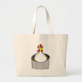 ;Hypnotized Chicken Grote Tote Bag