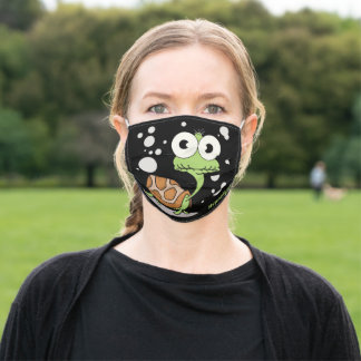 HYPNOTIZEN TURTLE MASK STOFFEN MONDMASKER