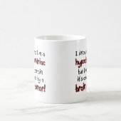 Hypochondriac Brain Tumor Funny Mug Koffiemok (Center)