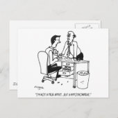 Hypochondriac Cartoon 3104 Briefkaart (Voorkant / Achterkant)
