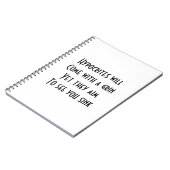 Hypocrites Notitieboek (Linkerzijde)