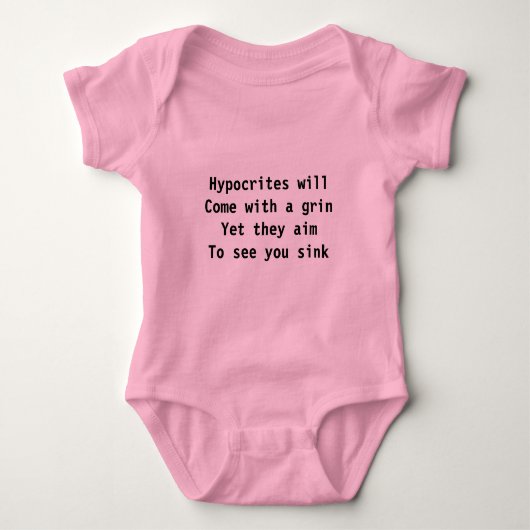 Hypocrites Romper (Voorkant)